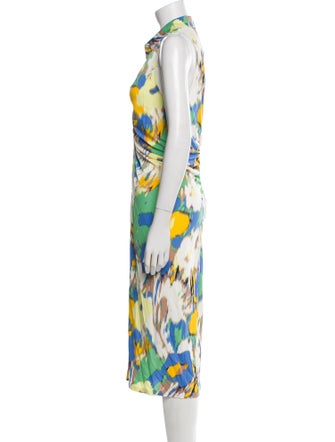 Diane von Furstenberg Printed Long Dress