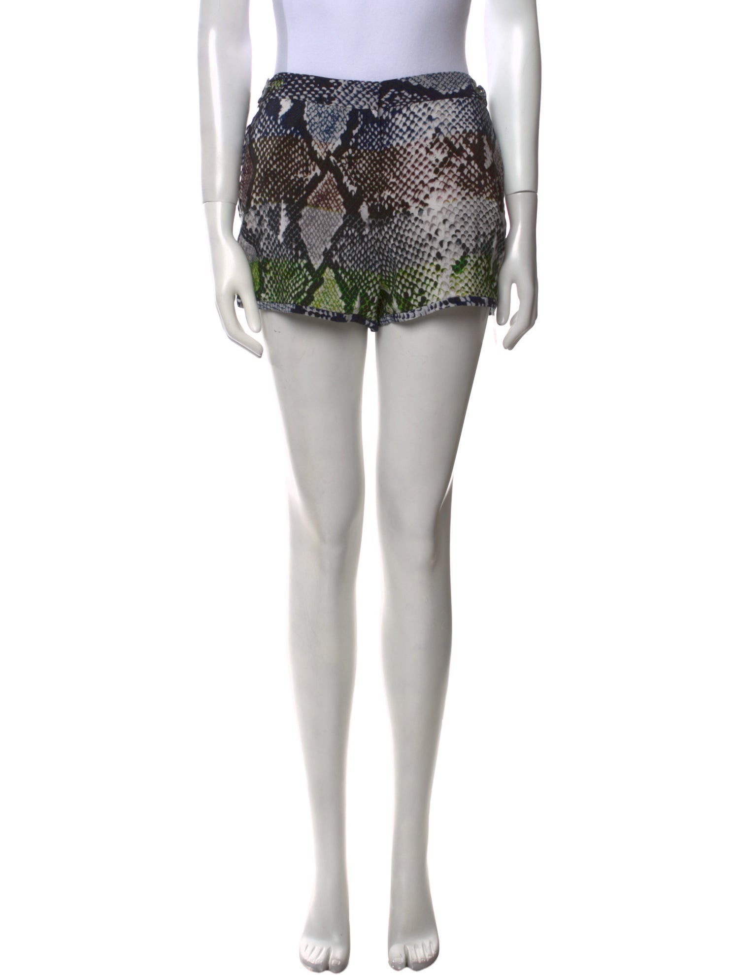 Diane von Furstenberg Silk Mini Shorts