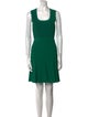 Diane von Furstenberg Scoop Neck Mini Dress