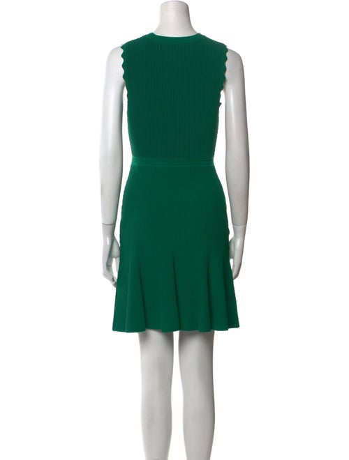 Diane von Furstenberg Scoop Neck Mini Dress