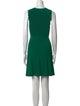 Diane von Furstenberg Scoop Neck Mini Dress