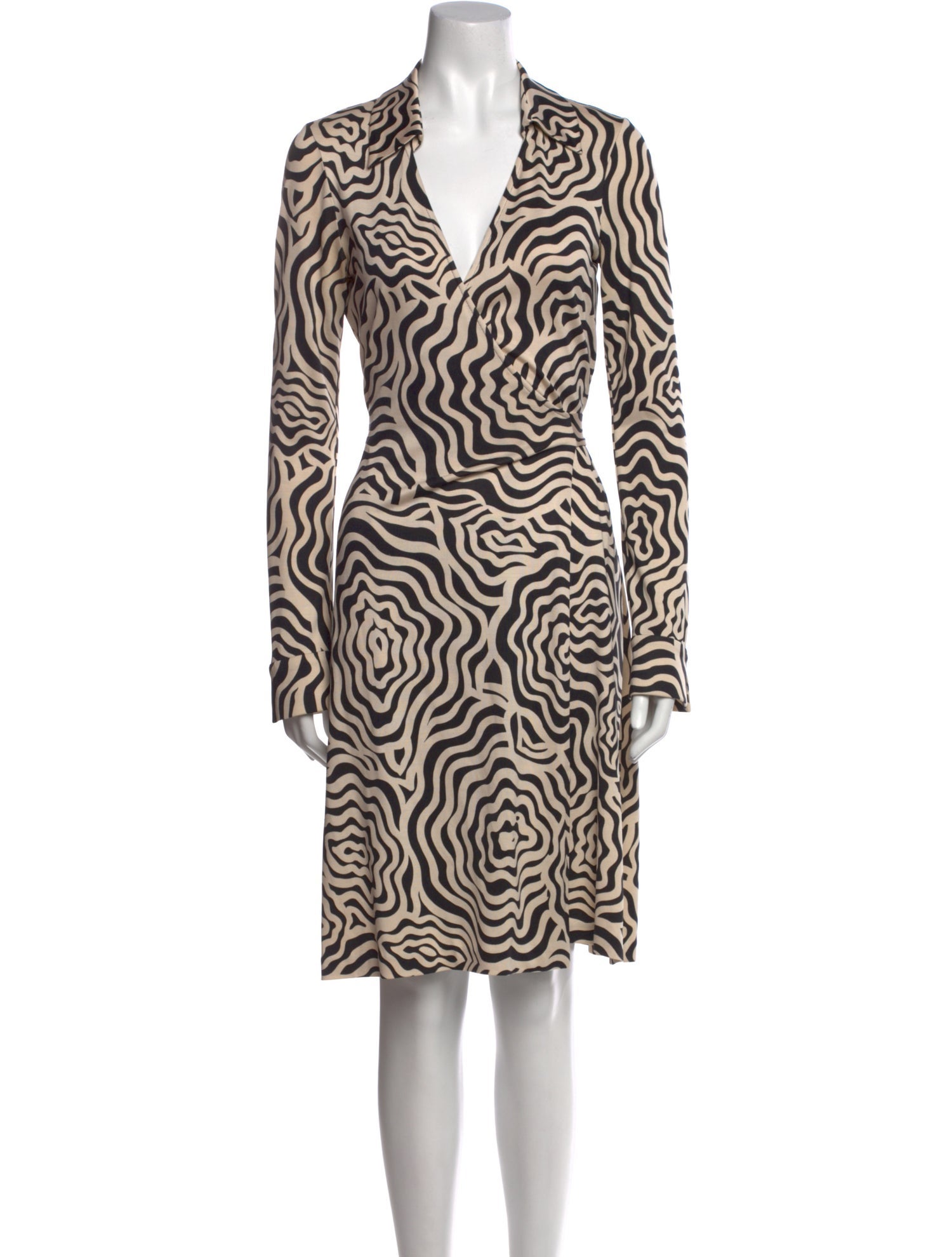 Diane von Furstenberg Silk Knee-Length Dress