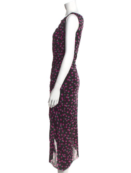Diane von Furstenberg Printed Midi Length Dress