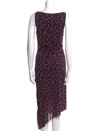 Diane von Furstenberg Printed Midi Length Dress