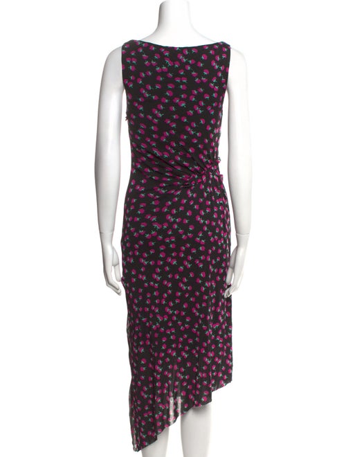 Diane von Furstenberg Printed Midi Length Dress