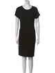 Diane von Furstenberg Scoop Neck Mini Dress