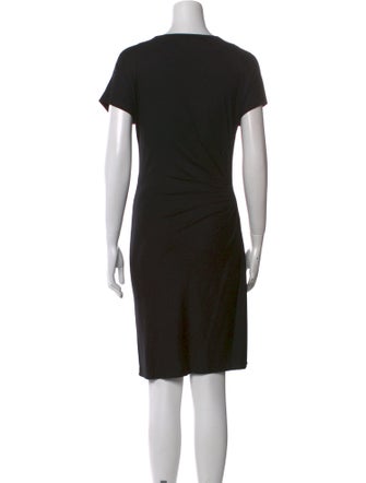 Diane von Furstenberg Scoop Neck Mini Dress