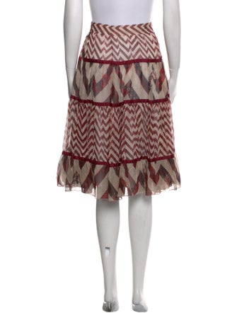 Diane von Furstenberg Silk Knee-Length Skirt