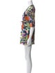 Diane von Furstenberg Floral Print Mini Dress