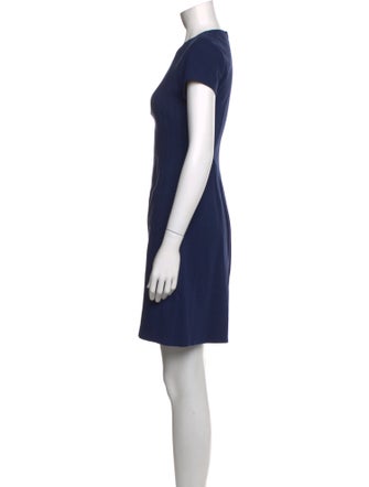 Diane von Furstenberg Crew Neck Mini Dress