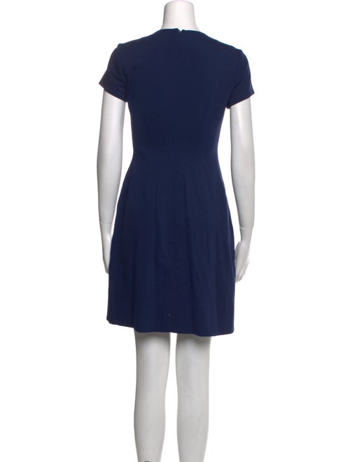 Diane von Furstenberg Crew Neck Mini Dress
