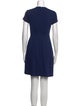 Diane von Furstenberg Crew Neck Mini Dress