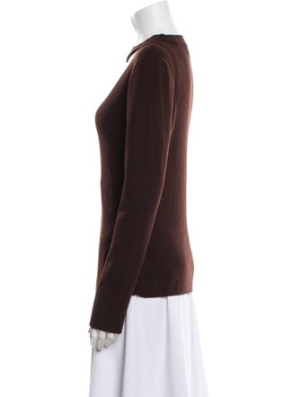 Diane von Furstenberg Wool Bateau Neckline Sweater