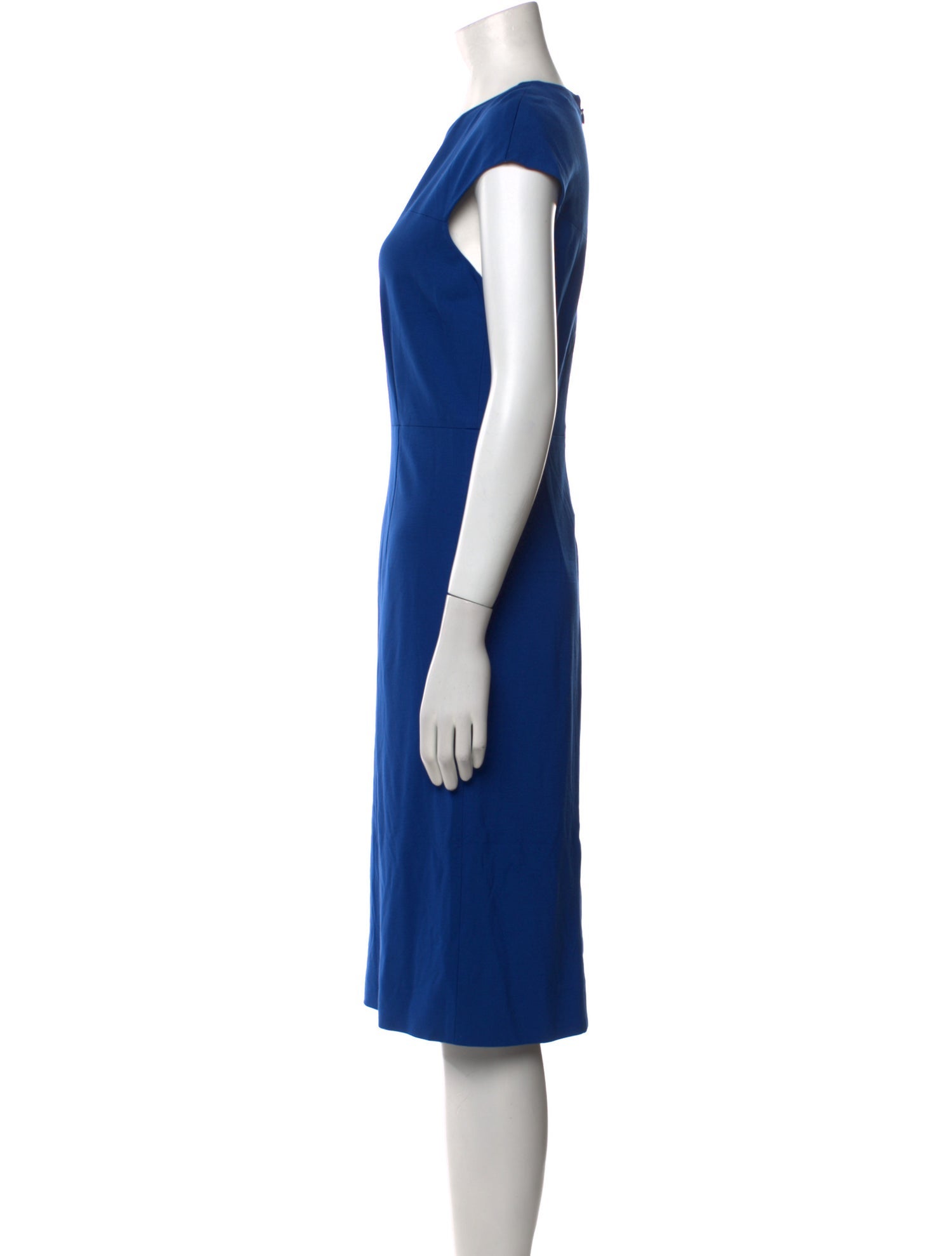 Diane von Furstenberg Crew Neck Midi Length Dress