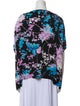 Diane von Furstenberg Silk Floral Print Blouse