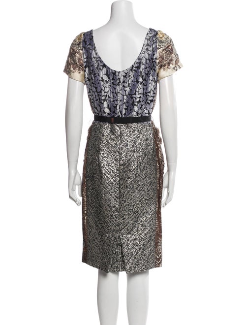 Diane von Furstenberg Floral Print Mini Dress