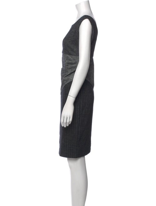 Diane von Furstenberg Bateau Neckline Knee-Length Dress