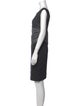 Diane von Furstenberg Bateau Neckline Knee-Length Dress