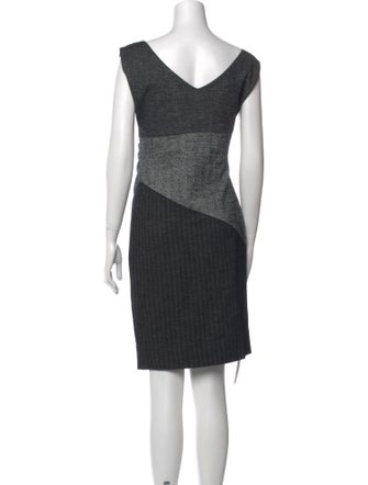 Diane von Furstenberg Bateau Neckline Knee-Length Dress