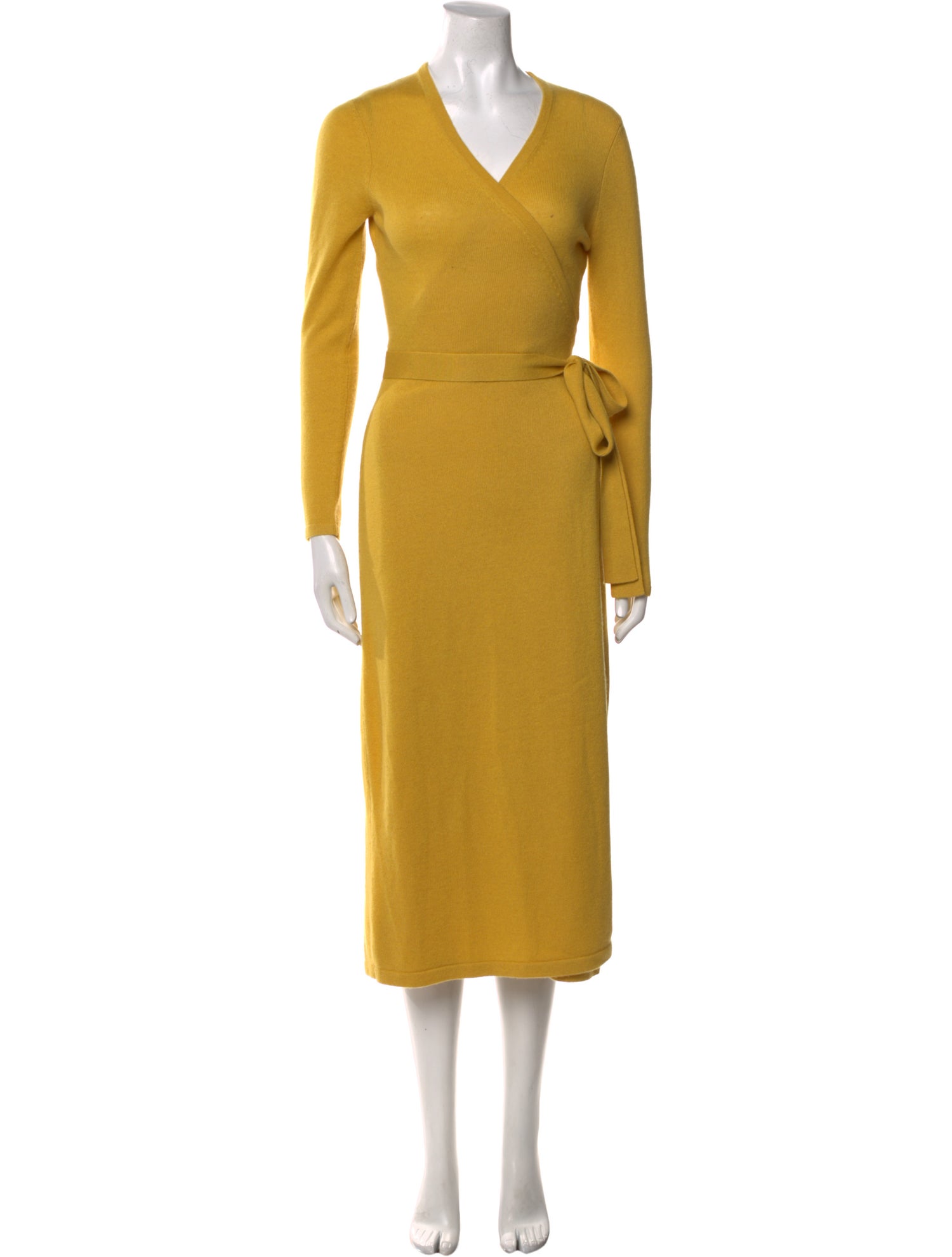 Diane von Furstenberg Wool Midi Length Dress