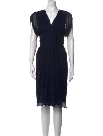 Diane von Furstenberg Silk Knee-Length Dress