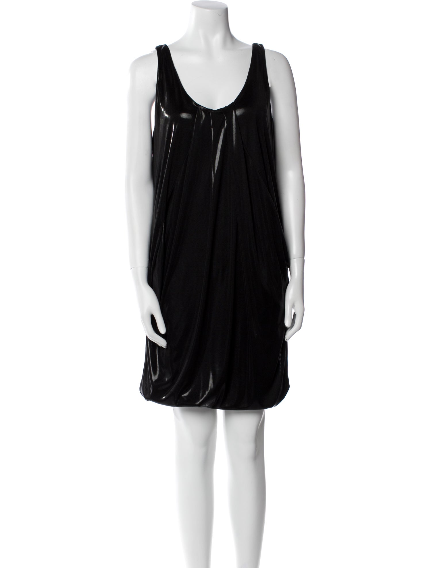 Diane von Furstenberg Scoop Neck Mini Dress