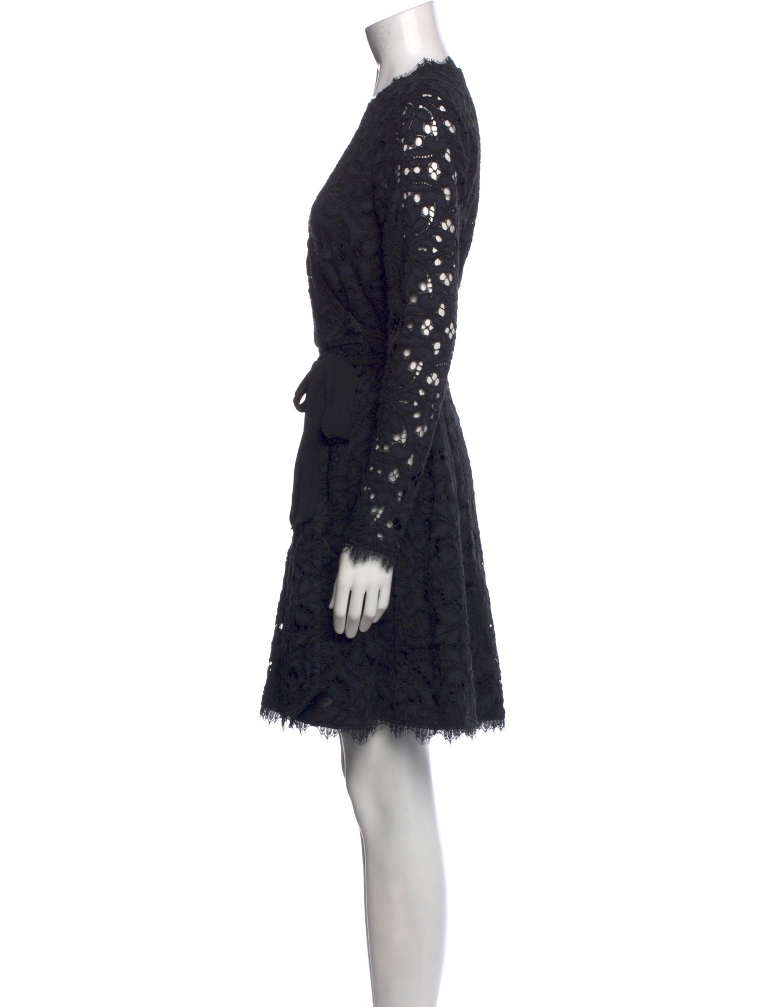 Diane von Furstenberg Lace Pattern Mini Dress w/ Tags