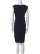 Diane von Furstenberg Bateau Neckline Midi Length Dress