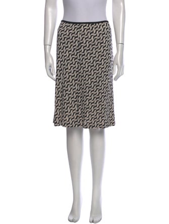 Diane von Furstenberg Silk Knee-Length Skirt
