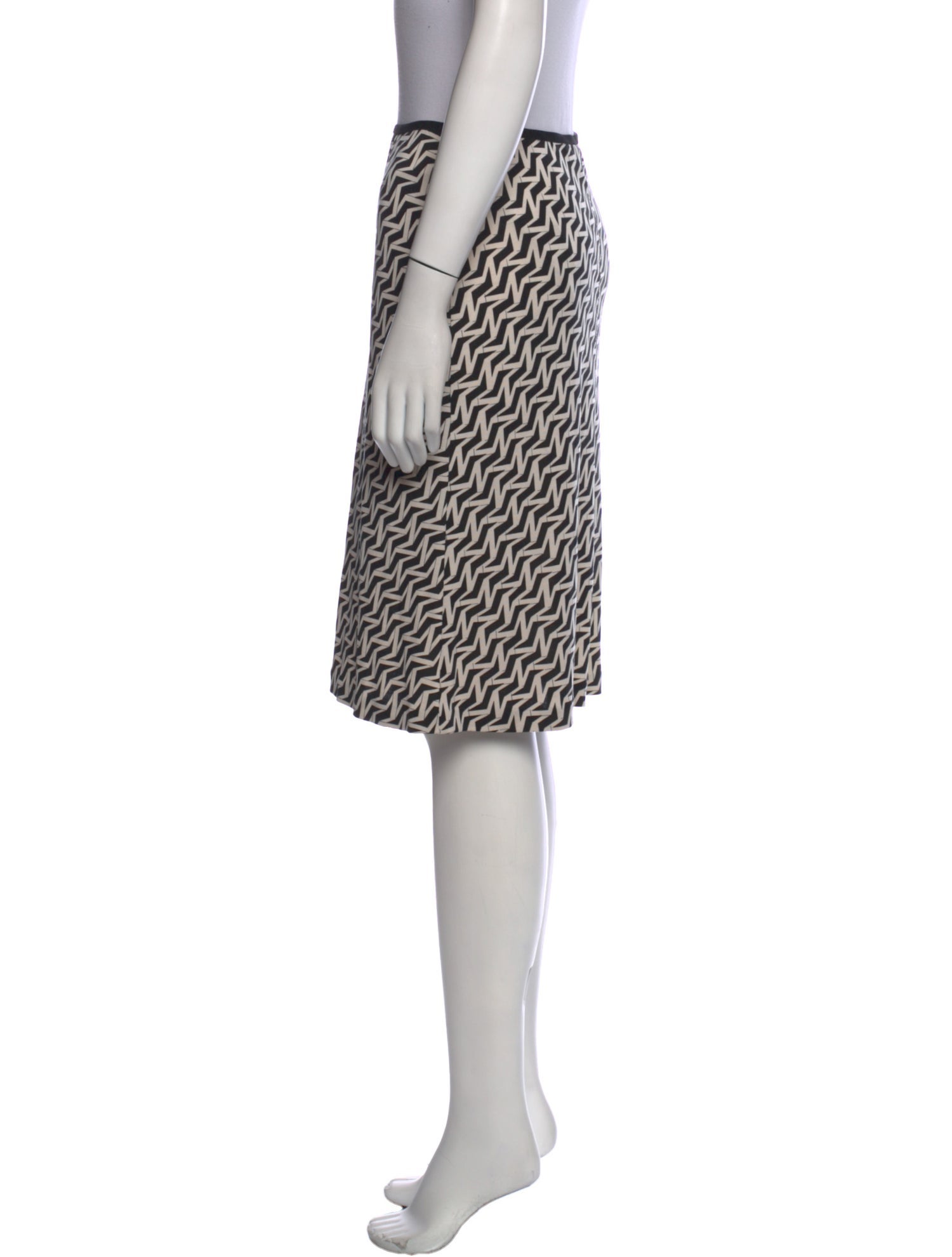 Diane von Furstenberg Silk Knee-Length Skirt