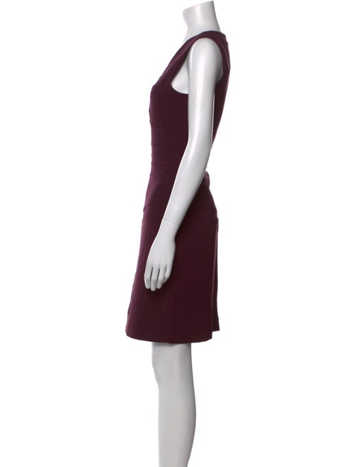 Diane von Furstenberg Scoop Neck Mini Dress