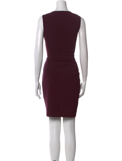 Diane von Furstenberg Scoop Neck Mini Dress