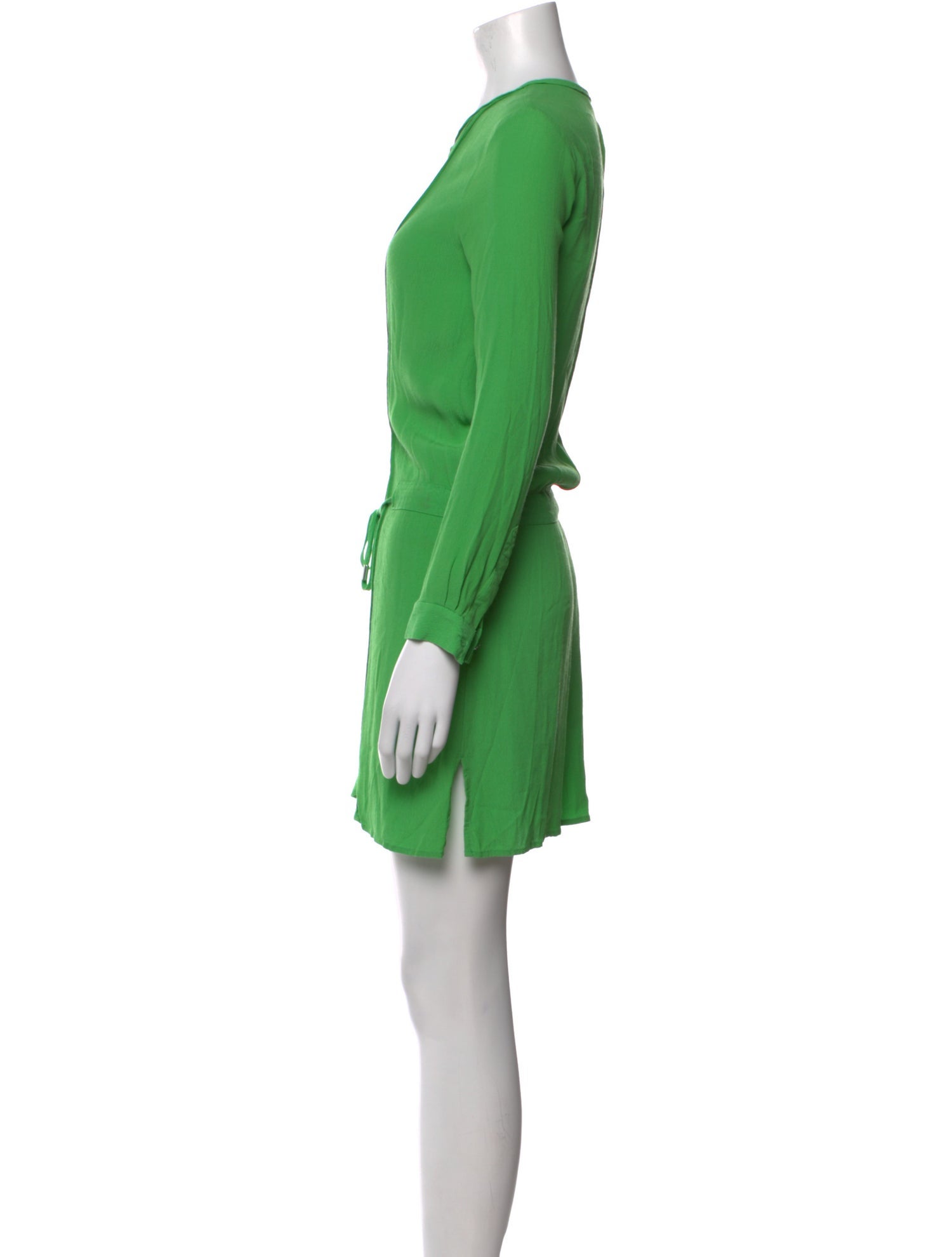 Diane von Furstenberg Scoop Neck Mini Dress