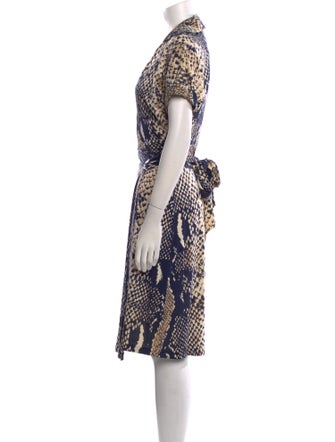 Diane von Furstenberg Silk Knee-Length Dress