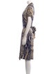 Diane von Furstenberg Silk Knee-Length Dress