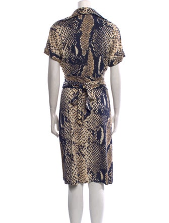 Diane von Furstenberg Silk Knee-Length Dress