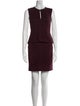 Diane von Furstenberg Crew Neck Mini Dress