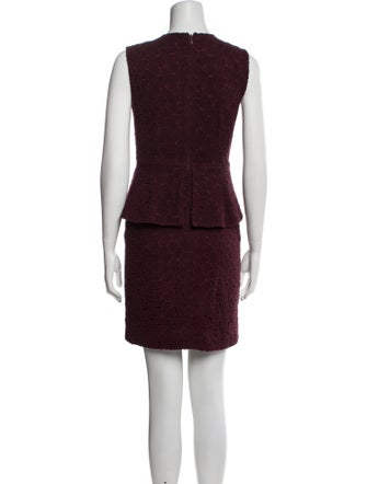 Diane von Furstenberg Crew Neck Mini Dress