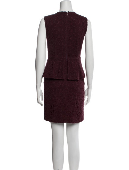 Diane von Furstenberg Crew Neck Mini Dress