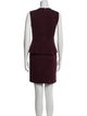 Diane von Furstenberg Crew Neck Mini Dress