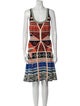 Diane von Furstenberg Printed Knee-Length Dress