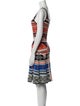 Diane von Furstenberg Printed Knee-Length Dress
