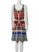Diane von Furstenberg Printed Knee-Length Dress