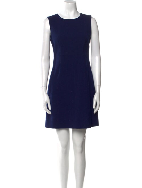 Diane von Furstenberg Crew Neck Mini Dress
