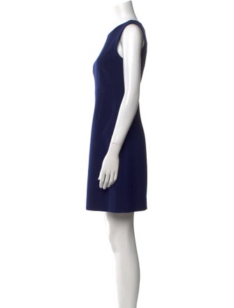 Diane von Furstenberg Crew Neck Mini Dress