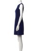 Diane von Furstenberg Crew Neck Mini Dress