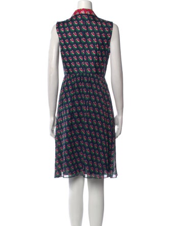 Diane von Furstenberg Silk Knee-Length Dress