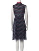 Diane von Furstenberg Silk Knee-Length Dress