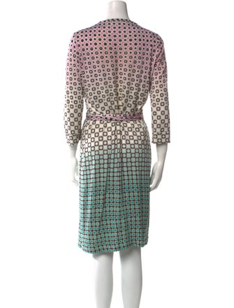 Diane von Furstenberg Silk Knee-Length Dress