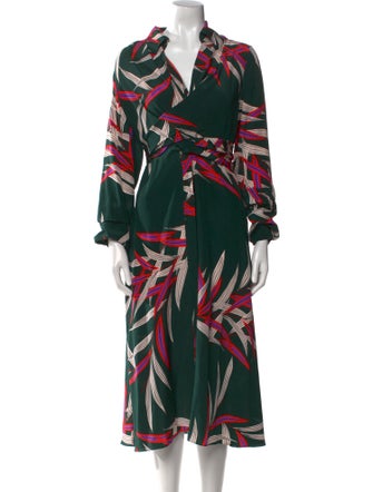 Diane von Furstenberg Silk Midi Length Dress